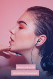 SOSOFLY  New heavy bass HIFI earplugs zinc alloy headset mobile computer universal wired headset