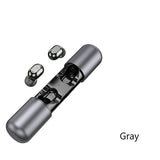 SOSOFLY  New bluetooth headsets tws wireless binaural sports ipx7 waterproof black technology pull