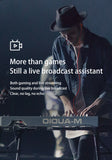 SOSOFLY Gaming E-sports Anchor Headset Dual Wheat Metal In-Ear Wire Control Headset