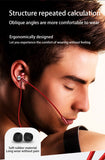 SOSOFLY Gaming E-sports Anchor Headset Dual Wheat Metal In-Ear Wire Control Headset