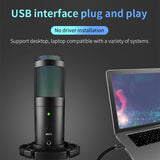 SOSOFLY new live microphone outdoor shooting video live wired microphone compatible with computer PS4 is not compatible with XBOX games