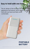 SOSOFLY New portable charger, 20000mAh high-capacity mobile power bank, 10000mAh light and thin mobile power bank, mobile phone power bank