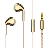 SOSOFLY  New heavy bass HIFI earplugs zinc alloy headset mobile computer universal wired headset