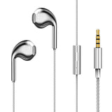 SOSOFLY  New heavy bass HIFI earplugs zinc alloy headset mobile computer universal wired headset