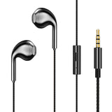 SOSOFLY  New heavy bass HIFI earplugs zinc alloy headset mobile computer universal wired headset