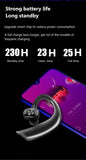 SOSOFLY  New car single ear wireless Bluetooth headset in ear hanging ear, stereo business call headset