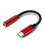 SOSOFLY New type-c headphone adapter 3.5mm audio cable Android phone to typec digital audio adapter braided cable