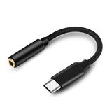 SOSOFLY New type-c headphone adapter 3.5mm audio cable Android phone to typec digital audio adapter braided cable