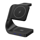 SOSOFLY new three-in-one wireless charger, fast charging magnetic suction for Apple mobile phone watch headset multi-function wireless portable power bank