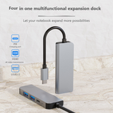 SOSOFLY type-c docking station 4K hdmi hub hub laptop 4-in-1 multi-function docking station