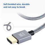 SOSOFLY New HDMI2.1 high-definition cable 8K 60Hz data cable cable computer data cable hdmi audio and video braided cable