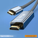 SOSOFLY New 4K high-definition connection data cable conversion type-c to hdmi high-definition 2 meters audio and video braided cable