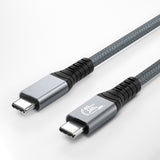 SOSOFLY New USB4 data cable type-c PD fast charging 240W type c charging cable typec extension cable with 8K display Compatible with Thunderbolt 4 cable 40Gbps