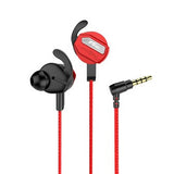 SOSOFLY  In ear game earphone eat chicken electronic competition earphone K song anchor cable earphone