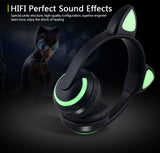 SOSOFLY Colorful head-mounted anime cat ears cow ears cartoon bluetooth headsets