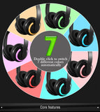 SOSOFLY Colorful head-mounted anime cat ears cow ears cartoon bluetooth headsets