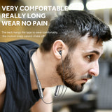 SOSOFLY  Bluetooth headsets with neck, sports and running, plug-in binaural stereo high power earplug earbuds