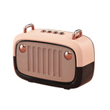 SOSOFLY new creative retro wireless bluetooth speaker cartoon cute subwoofer outdoor amplifier card convenient mini desktop audio