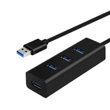 SOSOFLY One to four docking station HUB converter laptop splitter 4 USB switcher interface hub 3.0