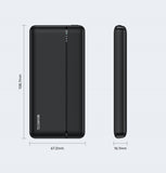 SOSOFLY Portable charger, high-capacity power bank 10000mAh mobile phone 18w fast charging two-way PD mobile power bank