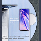 SOSOFLY Magnetic charger wireless charging pad for iPhone 12 wireless charger, fast charging for iPhone charger, suitable for iPhone 12/11/X/XR Samsung Galaxy S21/S20, Airpods Qi enabled adapter