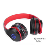 SOSOFLY  Luminous Bluetooth wireless card sports Bluetooth headsets mobile phone stereo running headset subwoofer headsets