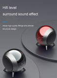 SOSOFLY New TWS wireless bluetooth speaker mini metal cannon speaker