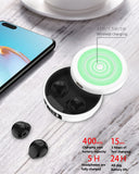 SOSOFLY New TWS wireless bluetooth 5.1 headset wireless charging and fast charging two-in-one mini earbuds noise-cancelling large screen digital display waterproof and sweat-proof ultra-long battery life headset