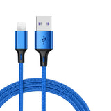 SOSOFLY  new extended 3M fast charging data cable is suitable for the 2.4A braided charging cable of the Apple mobile phone data cable