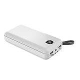 SOSOFLY Portable charger, built-in cord mobile power bank, large capacity 20000 mAh mobile phone power bank